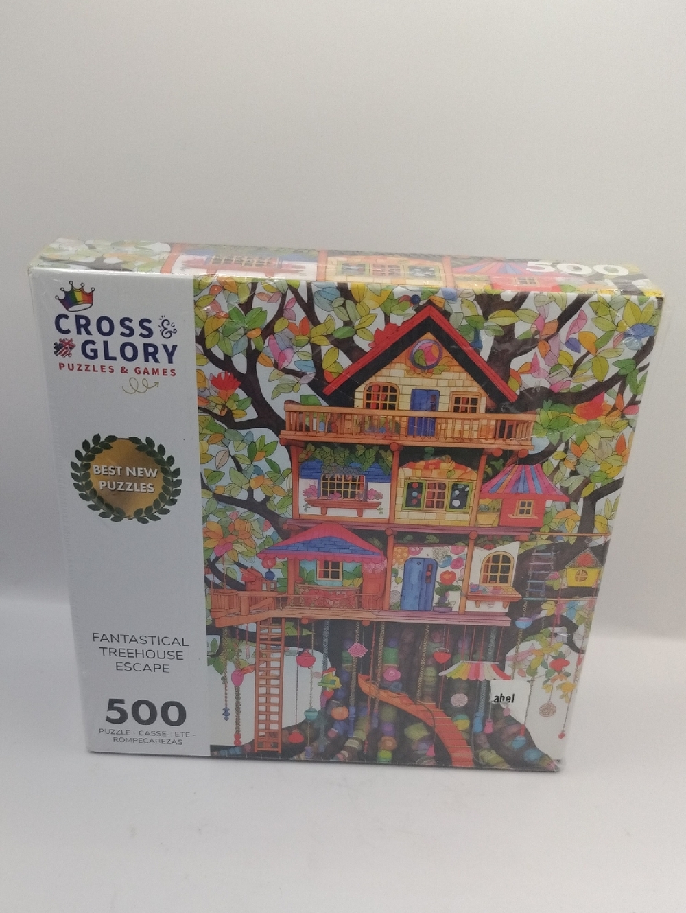 Fantastical Treehouse Escape Jigsaw Puzzle 500 Pieces, Age 7+, New *Box Damage* - Picture 4 of 13